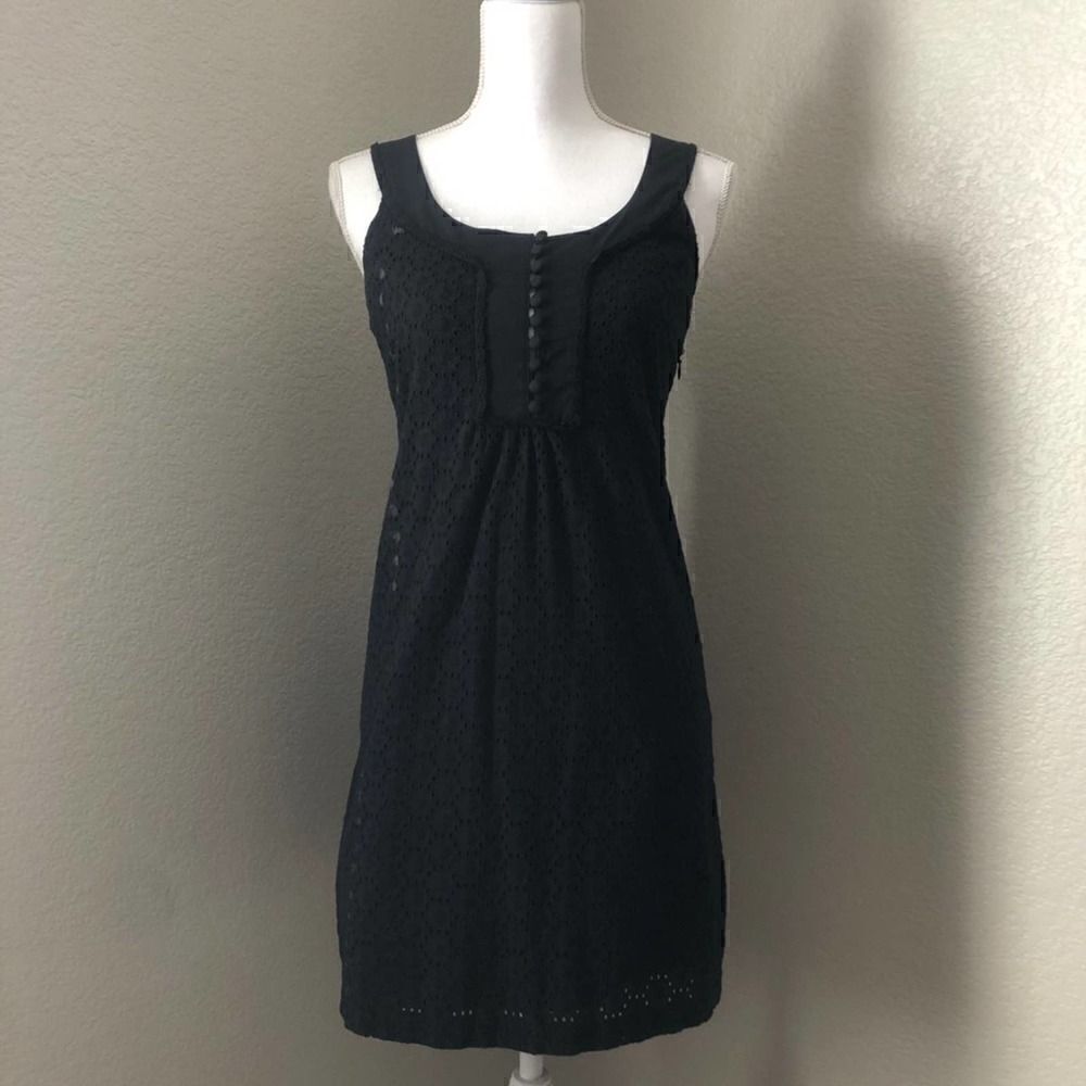 ⭐️3 for $10⭐️ Sanctuary Black Cotton Eyelet Sleeveless Dress